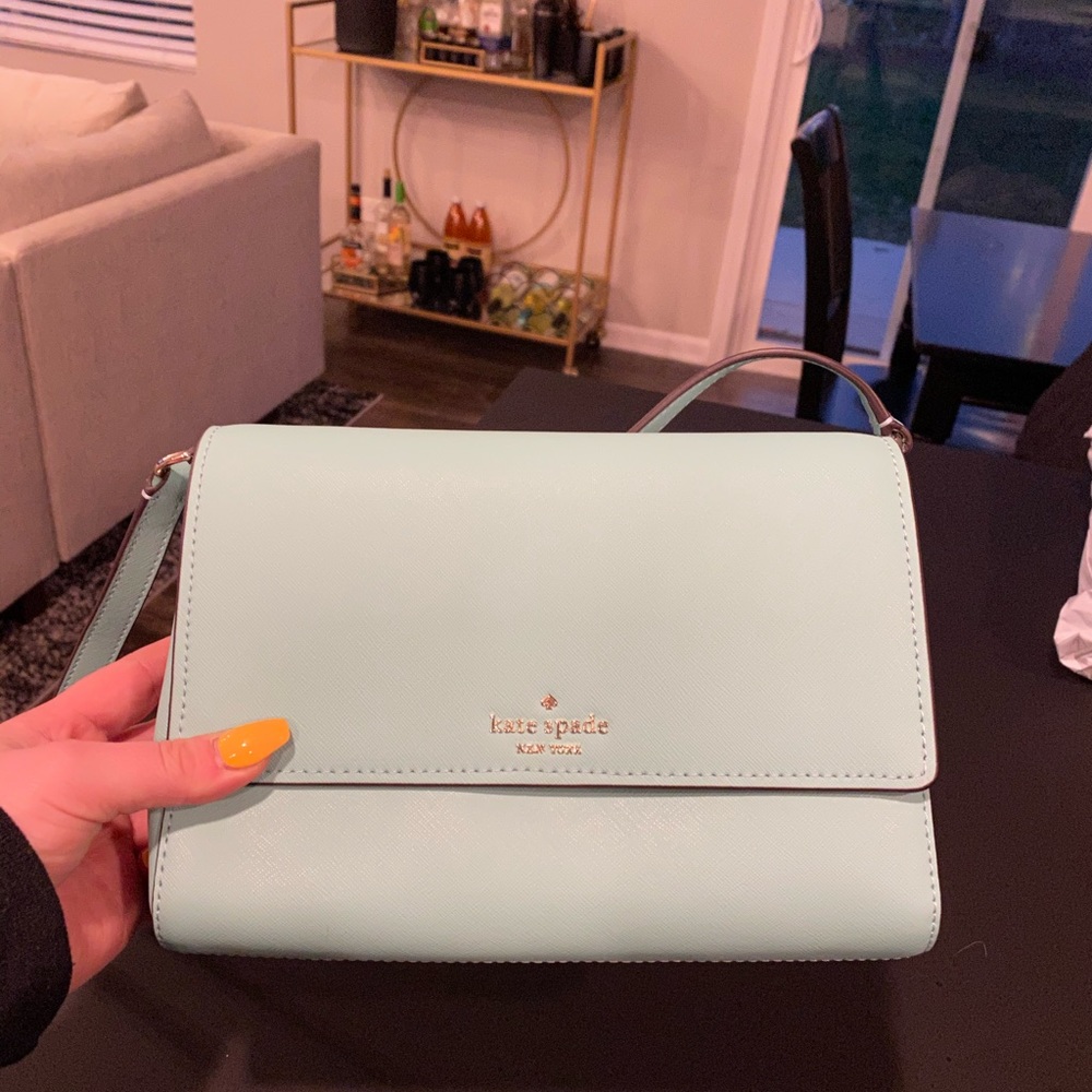 Light blue Kate spade cross body